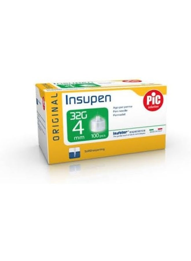 بي آي سي سن قلم انسولين بيك ادفانس مقاس ٤ عدد ١٠٠ قطعة - Image 3